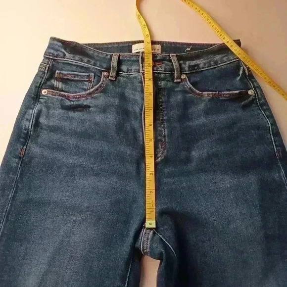 Loft Brand Denim Jeans Size 27/4 The Curvy Skinny High Rise Medium Wash. - Picture 8 of 11